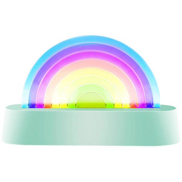 Lalarma Dancing Rainbow Lamp - Menthe