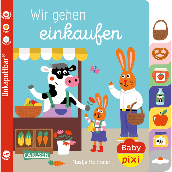 CARLSEN Baby Pixi (unkaputtbar) 148: Wir gehen einkaufen