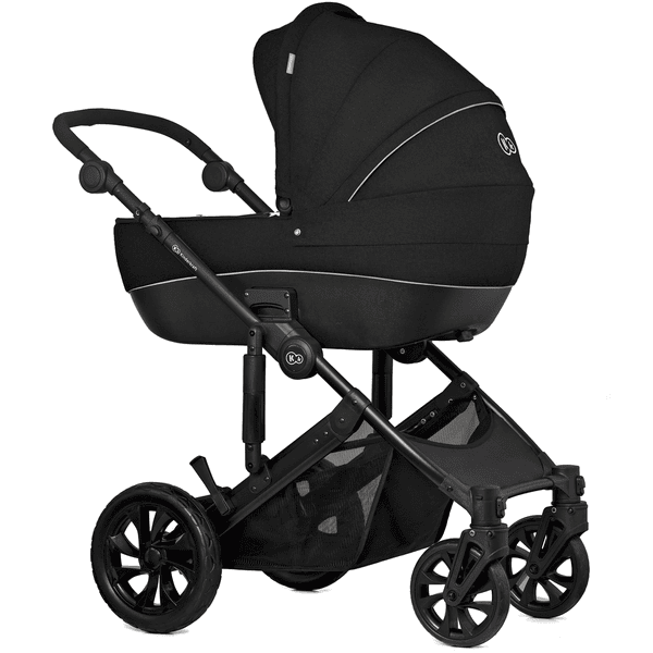 Kinderkraft Poussette trio combinée 3en1 Prime Lite Mink Pro Black