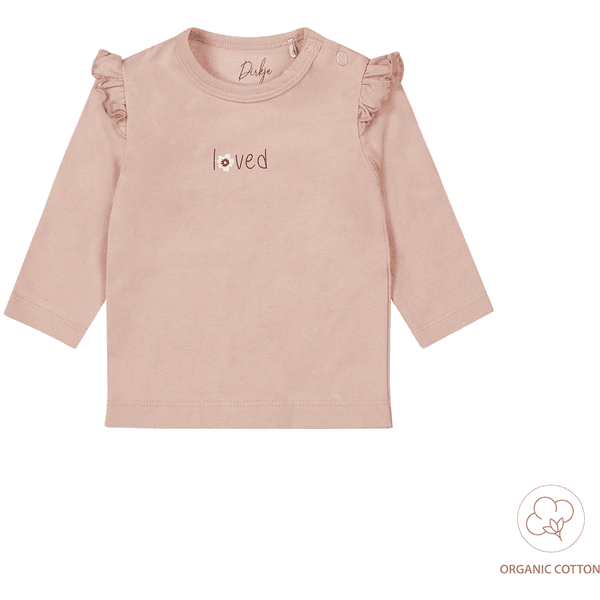 Dirkje Langarmshirt Light dusty pink