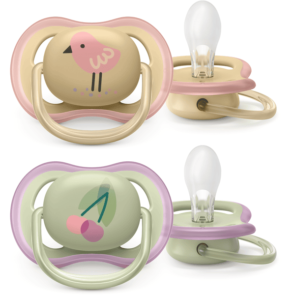 Chupetes ultra air, 6 a 18 meses, rosado, Avent - Philips AVENT