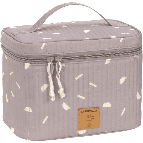 LÄSSIG Organizer Nursery Caddy To Go Blocks taupe