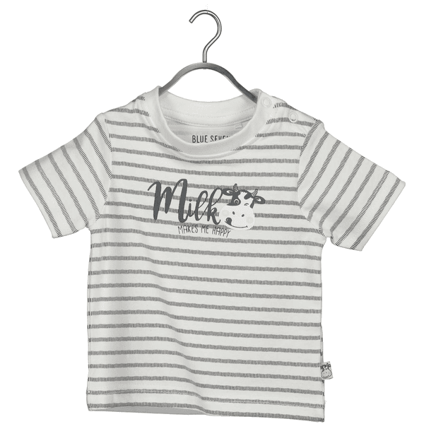 BLUE SEVEN  T-shirt Milk White Stripe