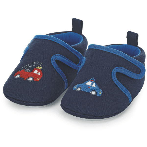 Sterntaler Boys Baby-Krabbelschuh marine