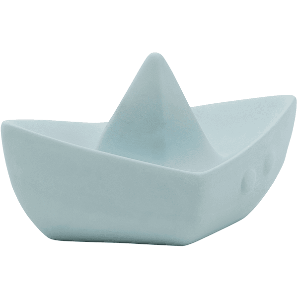 Nattou Jouet de bain bateau caoutchouc bleu