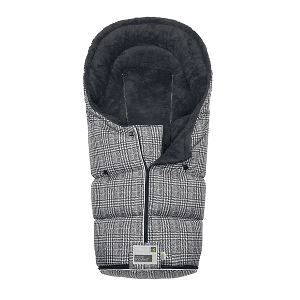 odenwälder Fußsack Lo-Go glencheck graphite 