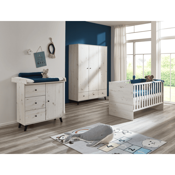 arthur berndt Kinderzimmer Lavea  3 teiliges Set (Bett+Wiko+KS)