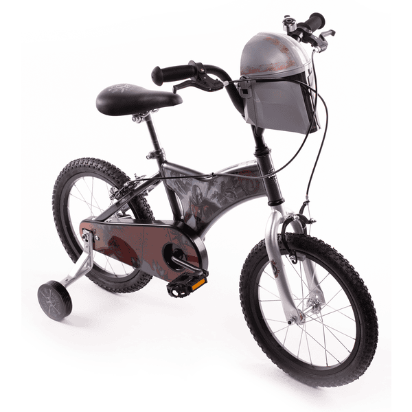 Huffy Bicicleta para niños Star Wars 16  negro con ruedines 