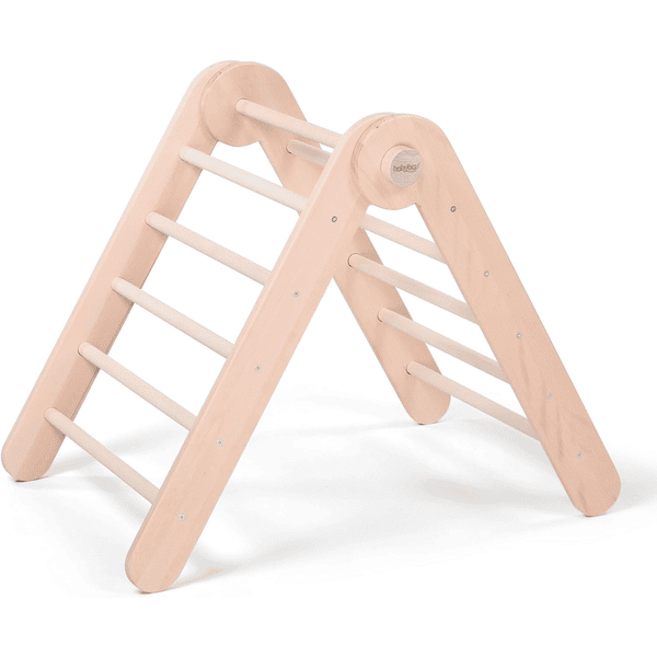 babybay® Triangle d'escalade enfant Littlefoot bois naturel non traité