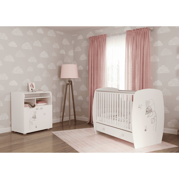 Polini Kids Lettino French 710 Amis bianco 