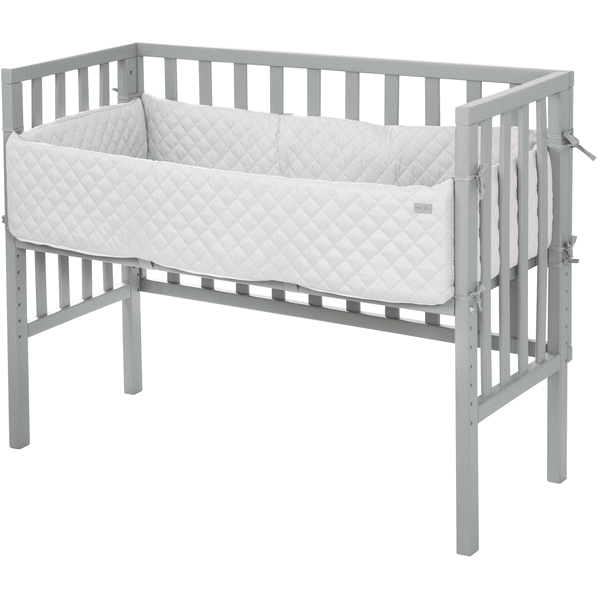 roba Beistellbett 2in1 Taupe Style grau inkl. Matratze