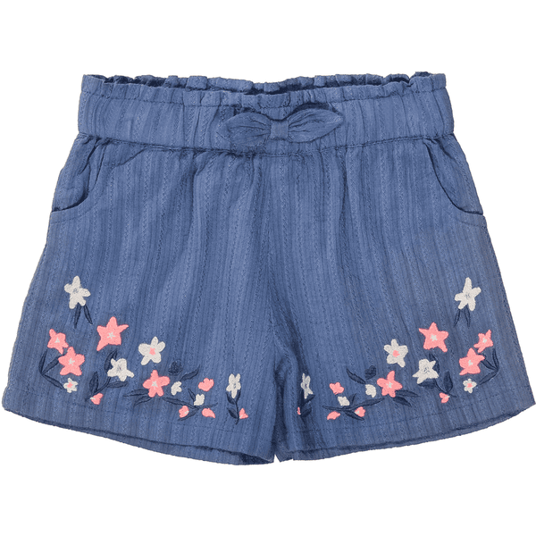 Staccato Shorts blau gemustert