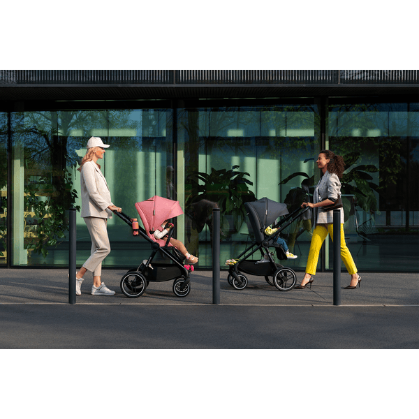 Kinderkraft Passeggino NEA 2 in 1 combinato rosa cenere