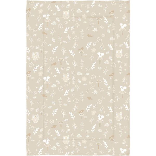 SONNE Koc dla malucha taupe 100 x 140 cm