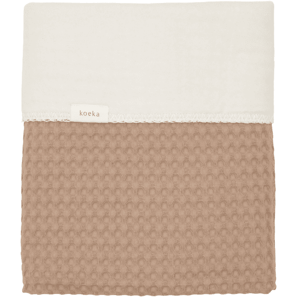 koeka Kinderdecke cotton Fleece Amsterdam caffe 100 x 150 cm