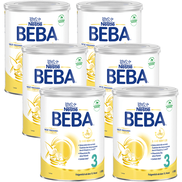 Nestlé BEBA 3 Folgemilch 6 x 800 g ab dem 10. Monat