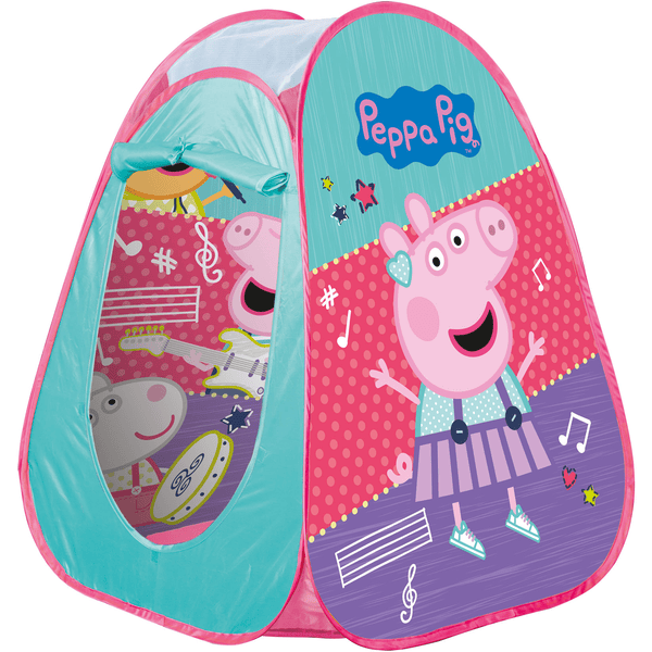John® Tente enfant pop-up Peppa Pig, sac de transport