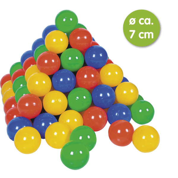 knorr® toys Balles pour piscine à balles multicolore 100 pièces