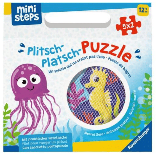 Ravensburger ministeps® Plitsch-Platsch-Puzzle Meerestiere