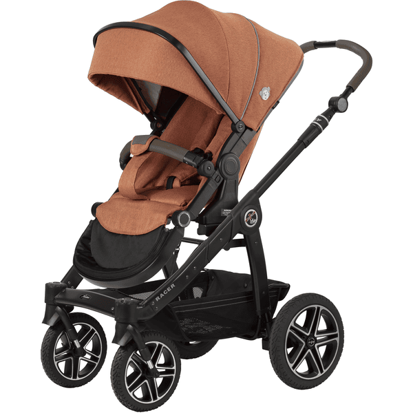 Hartan Kinderwagen Racer GTX mit Handbremse Bellybutton Terra (923) Gestellfarbe schwarz