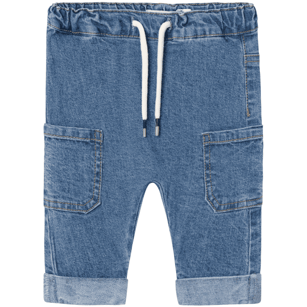 name it U-vormige jeans Nbmben Donkerblauw Denim