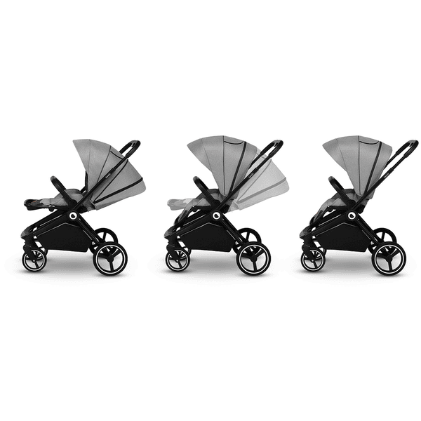 Carrito de Bebé Individual LIONELO Elia Graphite Gris