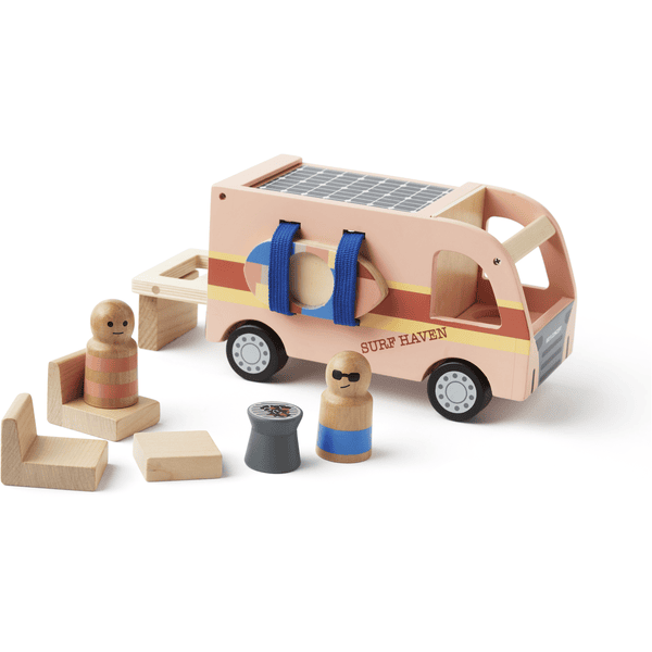 Kids Concept ® Autocaravana de juguete AIDEN Surfing madera