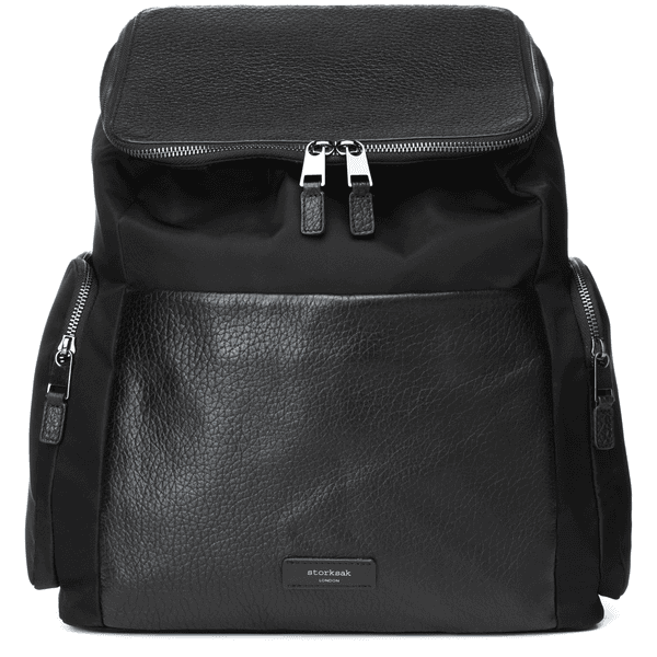 storksak Wickelrucksack Alyssa Black