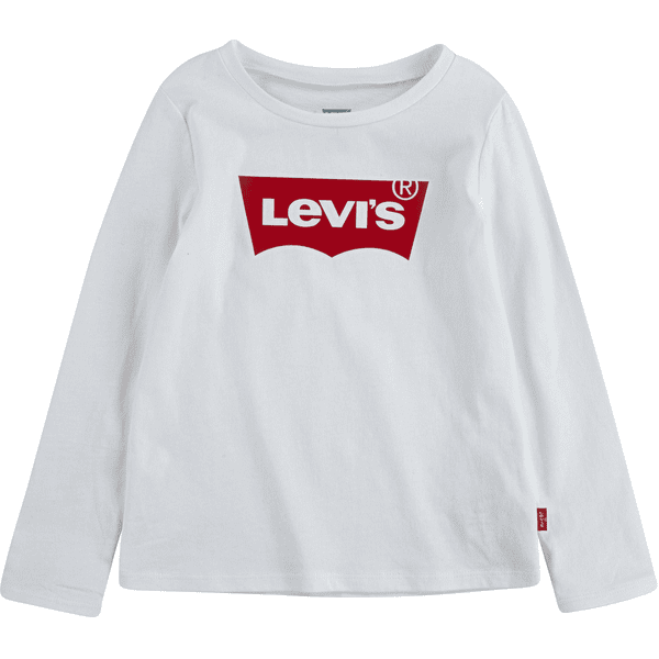 Camiseta de manga larga Levi's® Kids blanca