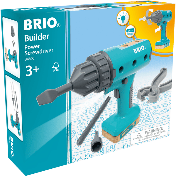 BRIO® Visseuse enfant sans fil Builder 34600