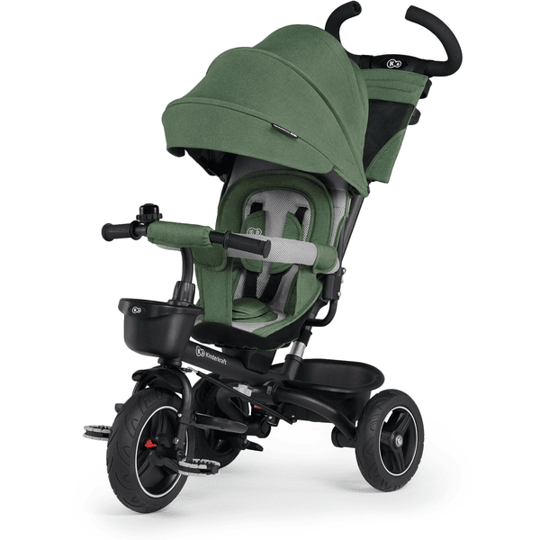 Kinderkraft 5 i 1 trehjuling SPINSTEP, pastell green 