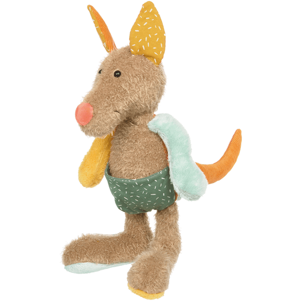 sigikid ® Knuffel Kangoeroe Swetty Yellow bruin/multikleurig