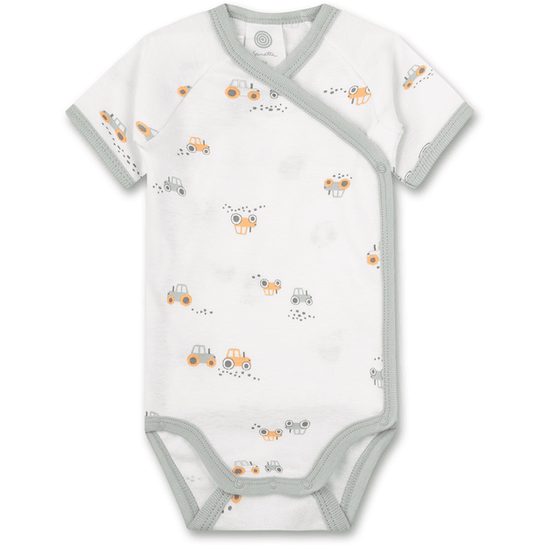 Sanetta Wickelbody Traktor offwhite
