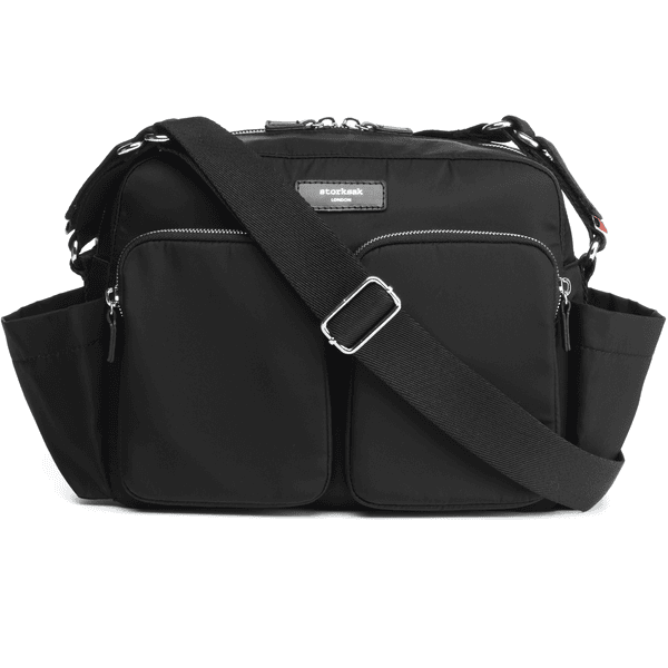 storksak Kinderwagen Tasche Eco Schwarz