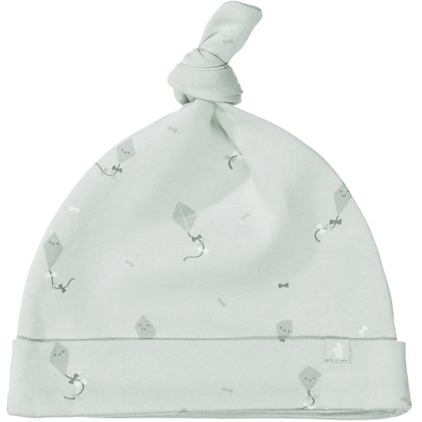 STACCATO Bonnet ice green à motifs 