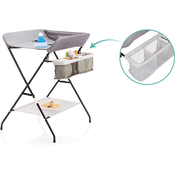 fillikid Table à langer pliable gris