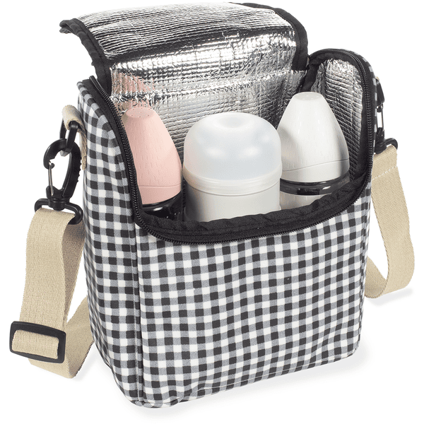 Walking Mum Bolsa termica I Love Vichy negra rosaoazul.es