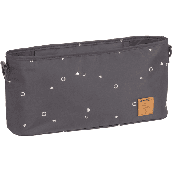 LÄSSIG Organizer für Kinderwagen Universe Anthracite