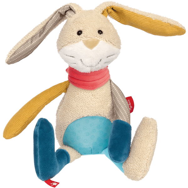 sigikid ® Zachte knuffel Patchwork Sweety Konijn, beige