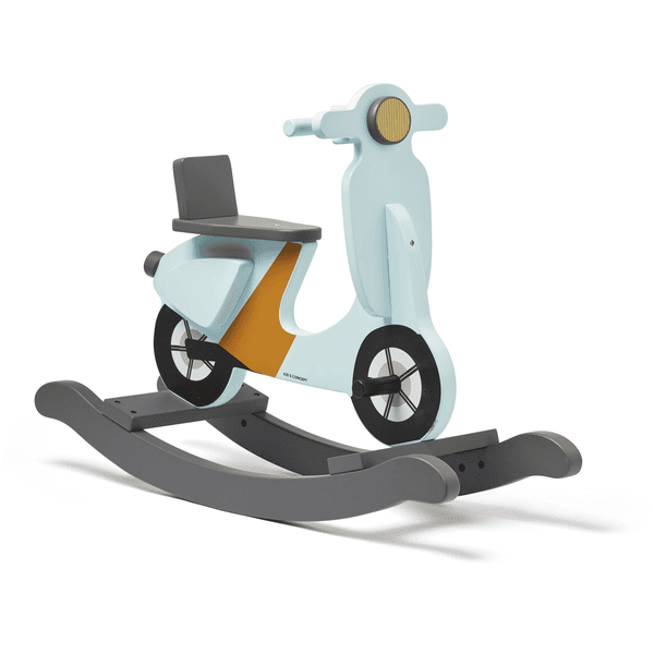 Kids Concept® gyngescooter lyseblå