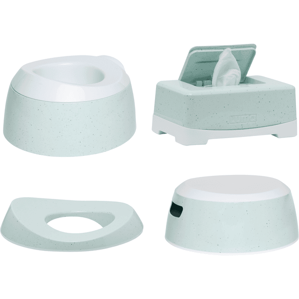 Luma ® Baby care  Set för toaletträning Speckles mint