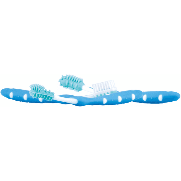 Entraîneur de brosse à dents Nûby en bleu