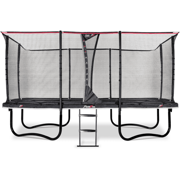 EXIT PeakPro Trampolin 275x458cm - schwarz