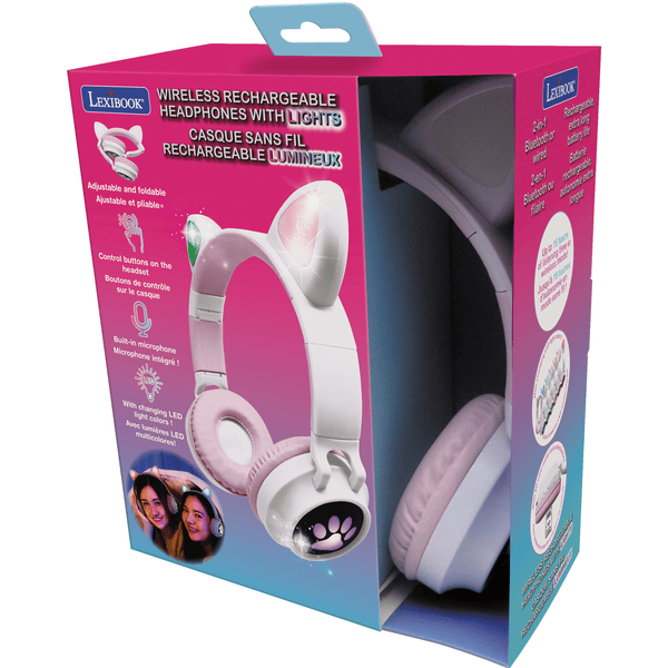 Casque pour enfants Over-Ear Bluetooth W/Mic Casque sans fil pour