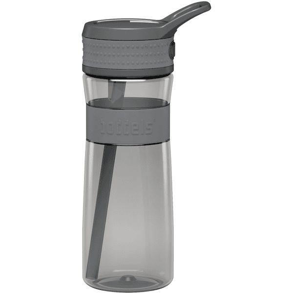boddels® Trinkflasche EEN  hellgrau / grau 600 ml ab dem 3+ Jahr
