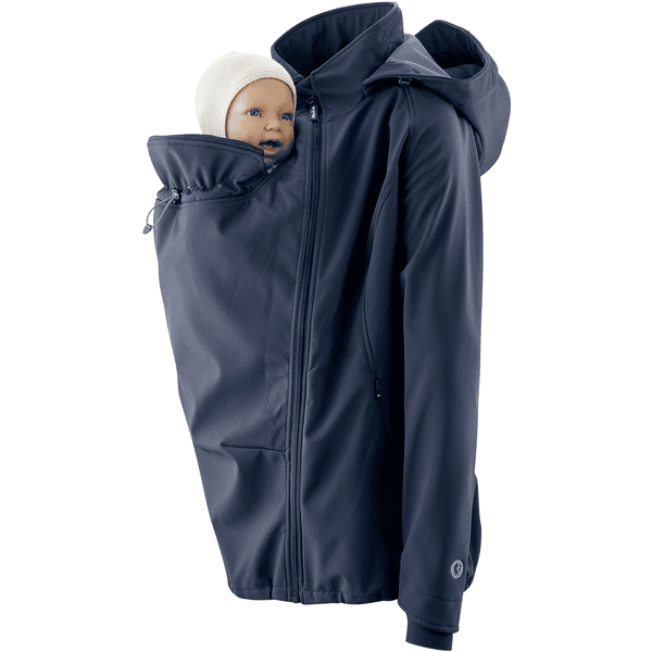 mamalila Chaqueta para portabebé Softshell Allrounder navy