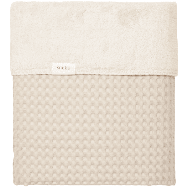 koeka Babydecke Plüsch Oslo Sand 75 x 100 cm