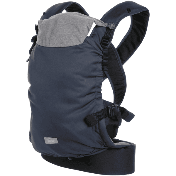 Mochila porta bebe azul