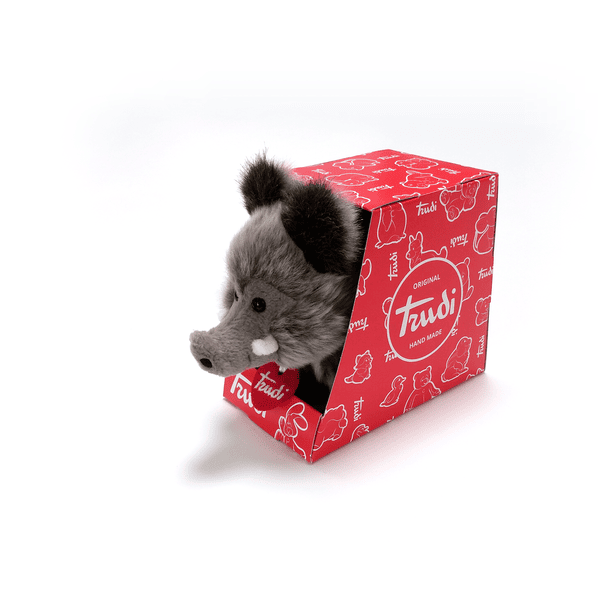 Trudi Trudi animale peluche cinghiale taglia XS pinkorblue