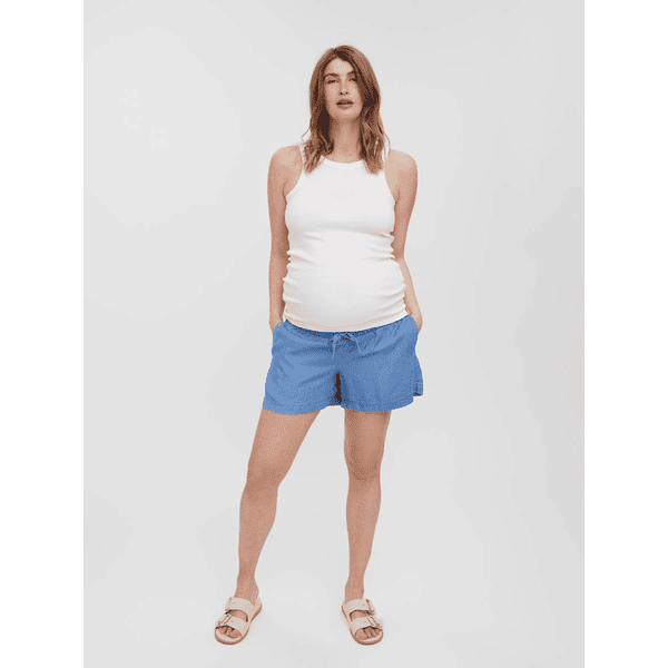 legering oversætter Ny ankomst VERO MODA Barsel shorts VMMLILIANA Medium Blå Denim - pinkorblue.dk